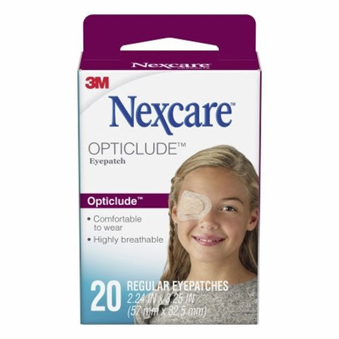 3M, Nexcare Opticlude Eye Patch Orthoptic 5.7 X 8 cm Adhesive, Box Of 20 3M