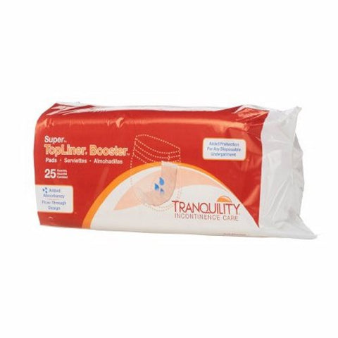Principle Business Enterprises, Incontinence Booster Pad TopLiner Super 4-1/4 X 15 Inch Heavy Absorbency Polymer Core One Size Fits, Count of 25 Principle Business Enterprises