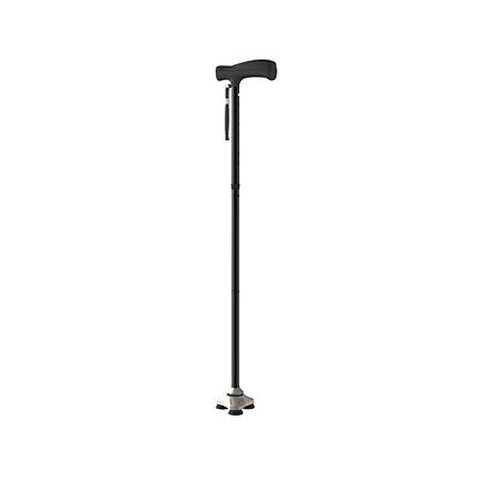 Drive Medical, Folding Cane HurryCane  Freedom Edition Aluminum 30-1/2 to 37-1/2 Inch Height Black, Count of 1 Drive Medical