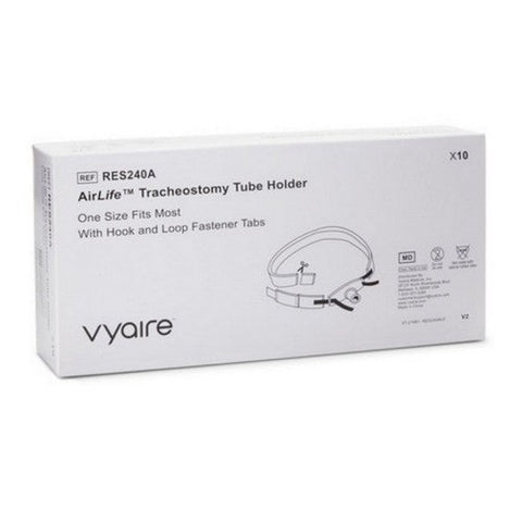 Vyaire, Tracheostomy Tube Holder AirLife 1 X 14 Inch Pediatric, Box Of 10 Vyaire