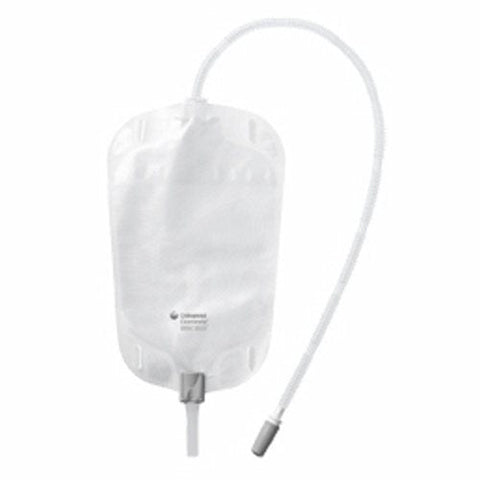 Coloplast, Urinary Leg Bag Conveen  Security+ Anti-Reflux Valve / Clamp Valve NonSterile 500 mL Vinyl / Flocked, 500 Ml, Box Of 10 Coloplast
