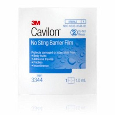 3M, Cavilon No Sting Skin Barrier Wipe  35 to 65% Strength Hexamethyldisiloxane, 1 Ml 3M