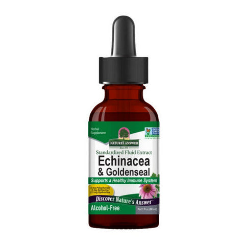 Nature's Answer, Echinacea-Goldenseal, ALCOHOL FREE, 2 OZ Nature's Answer