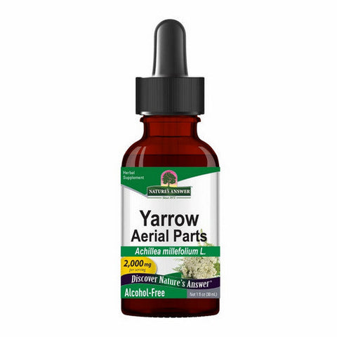 Nature's Answer, Yarrow Flowers, ALCOHOL FREE, 1 OZ Nature's Answer