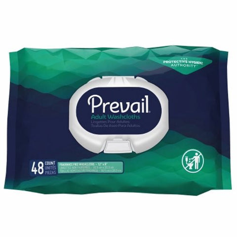 First Quality, Personal Wipe Prevail  Soft Pack Aloe / Vitamin E Unscented 48 Count, Pack Of 48 First Quality