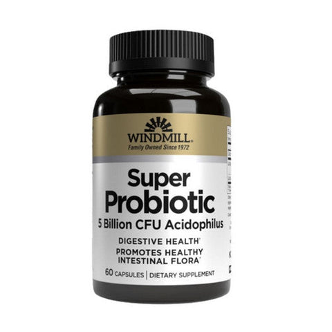 Windmill Health, Super Acidophilus Probiotic, 60 Caps Windmill Health