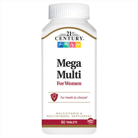 21st Century, Mega Multi for Women, 90 Tabs 21st Century