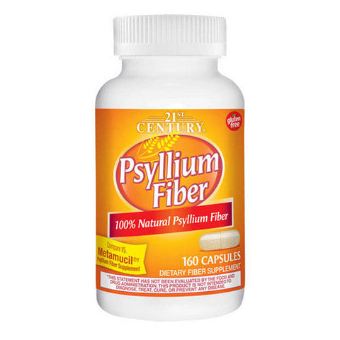 21st Century, Psyllium Caps, 160 Caps 21st Century