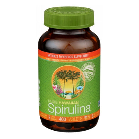 Nutrex Hawaii, Spirulina Pacifica, 500 MG, 400 Tabs Nutrex Hawaii