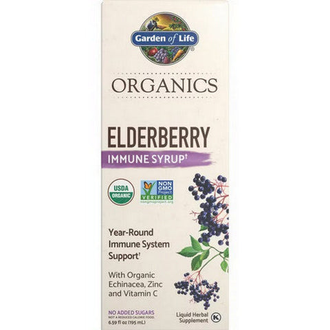 Garden of Life, Organics Elderberry Syrup, 6.59 Oz Garden of Life