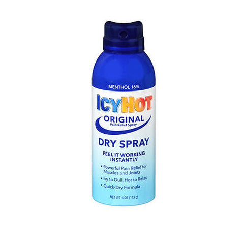 Icy Hot, Icy Hot Dry Spray, 4 Oz Icy Hot