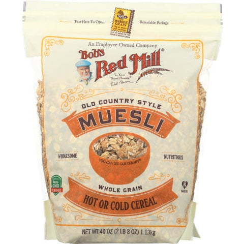 Bobs Red Mill, Cereal Muesli, 40 Oz(Case Of 4) Bobs Red Mill