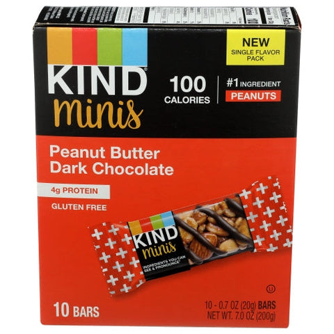 Kind Fruit & Nut Bars, Bar Pnut Bttr Drk Choc, 8.4 Oz(Case Of 10) Kind Fruit & Nut Bars