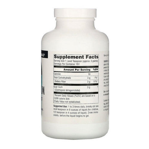 Source Naturals, Guar Gum, 16 Oz Source Naturals