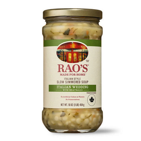 Rao's, Specialty Food Soup Italian Wedding, 16 Oz(Case Of 6) Rao's