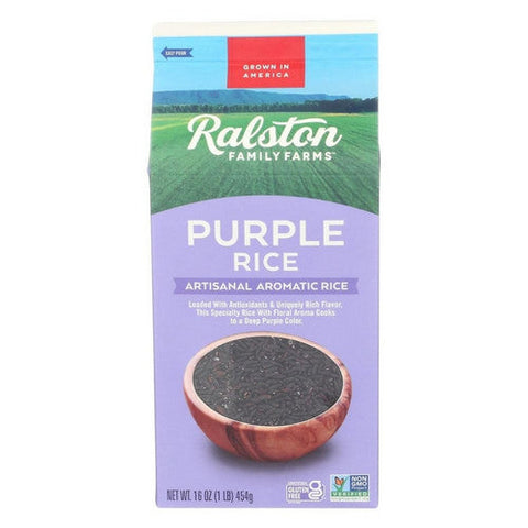 Ralston Family Farms, Rice Purple, 16 Oz(Case Of 6) Ralston Family Farms
