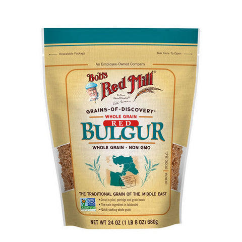 Bobs Red Mill, Red Bulgar Hard Wheat, 24 Oz(Case Of 4) Bobs Red Mill