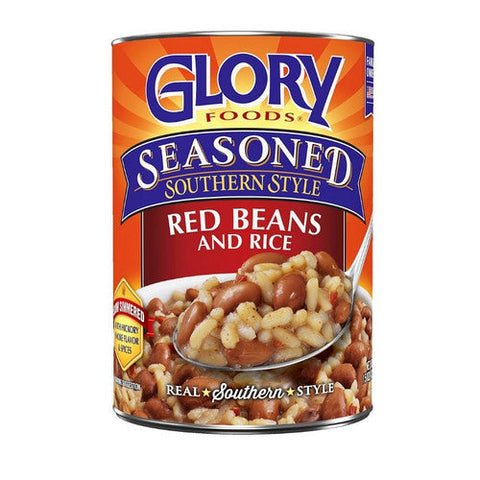 Glory Foods, Red Beans & Rice Ssnd, 15 Oz Glory Foods