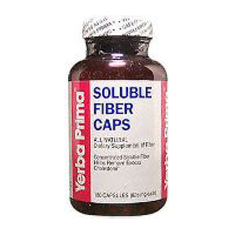 Yerba Prima, Soluble Fiber Formula, 180 Caps Yerba Prima