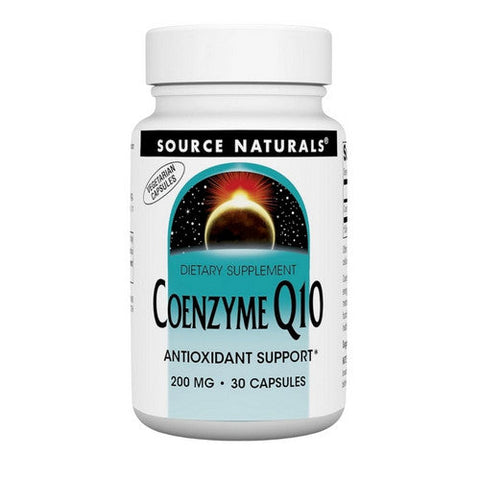 Source Naturals, Coenzyme Q10, 200 MG, 30 VCaps Source Naturals