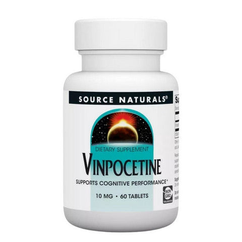 Source Naturals, Vinpocetine, 10 MG, 60 Tabs Source Naturals