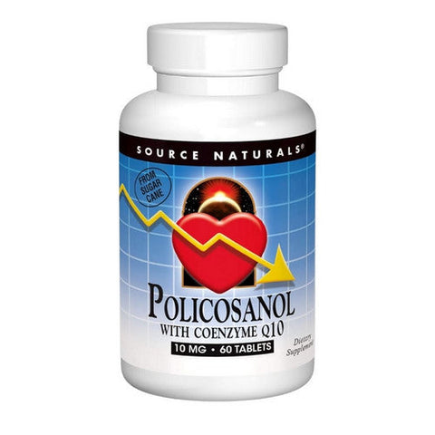 Source Naturals, Policosanol, w/CoQ10 60 Tabs Source Naturals