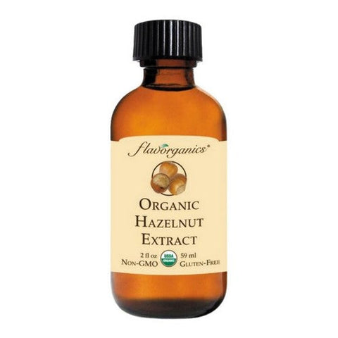 Flavorganics, Organic Hazelnut Extract, 2 Oz Flavorganics