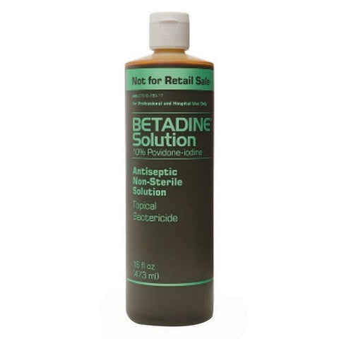 Betadine, Solution Flip Top 10%, 16 Oz Betadine