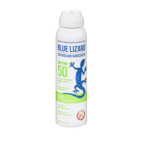 Kaopectate, Blue Lizard Sunscreen Kids Sport SPF 50 Spray, 4.5 Oz Blue Lizard