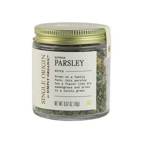 Simply Organic, Single Origin German Parsley Organic, 0.67 Oz Simply Organic