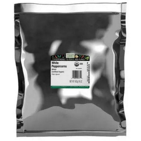 Frontier Coop, Organic White Peppercorns, 1 Lb Frontier Coop
