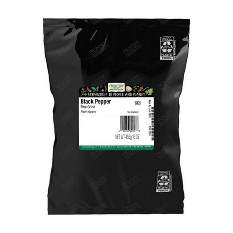 Frontier Coop, Fine Grind Black Pepper (80 mesh), 1 Lb Frontier Coop