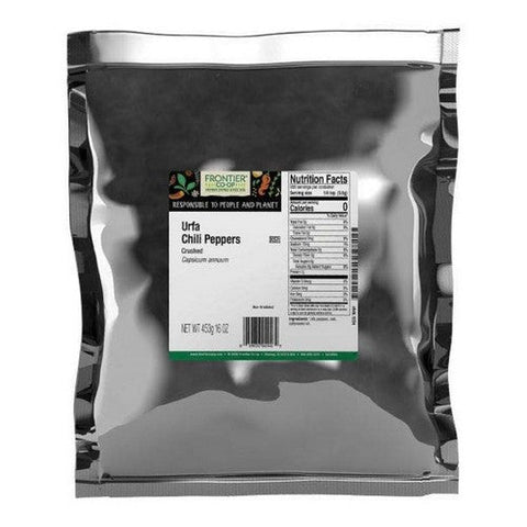 Frontier Coop, Urfa Chili Peppers Crushed, 1 Lb Frontier Coop