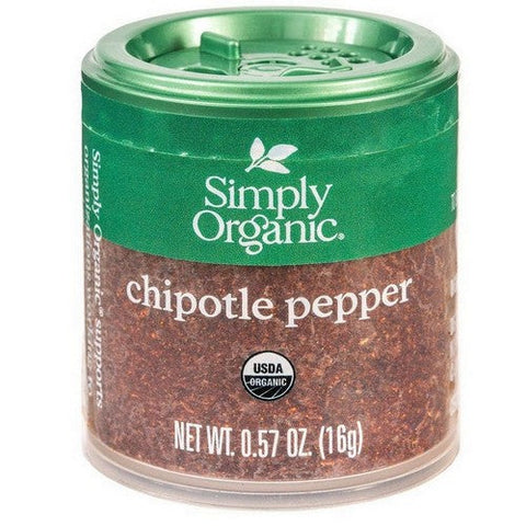 Simply Organic, Organic Ground Chipotle Pepper, 0.57 Oz Simply Organic