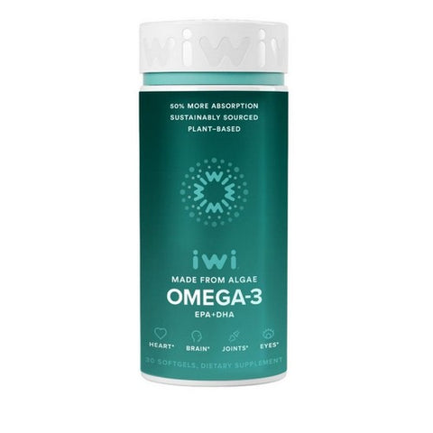 iwi, Made From Algae Omega-3 Epa Plus Dha, 30 Count iwi