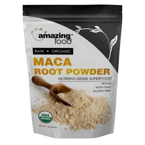 Amazing Nutrition, Amazing Foods Organic Maca Powder, 16 Oz Amazing Nutrition