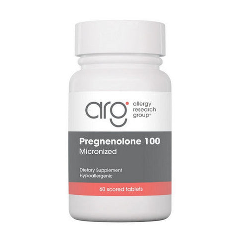 Nutricology/ Allergy Research Group, Pregnenolone Micronized Lipid Matrix, 100 Mg, 60 Tabs Nutricology/ Allergy Research Group