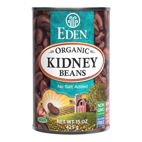 Eden Foods, Organic Dark Red Kidney Beans, 15 Oz (Case Of 12) Eden Foods