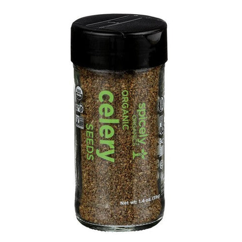 Spicely Organics, Organic Celery Seeds, 1.4 Oz (Case Of 3) Spicely Organics