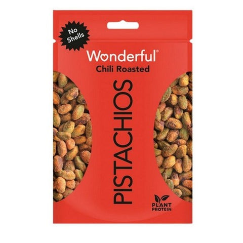 Wonderful Pistachios, Pistachios Chili Roasted No Shells, 11 Oz(Case Of 12) Wonderful Pistachios