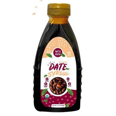 Lets Date, Organic Date Syrup, 14.1 Oz(Case Of 6) Lets Date