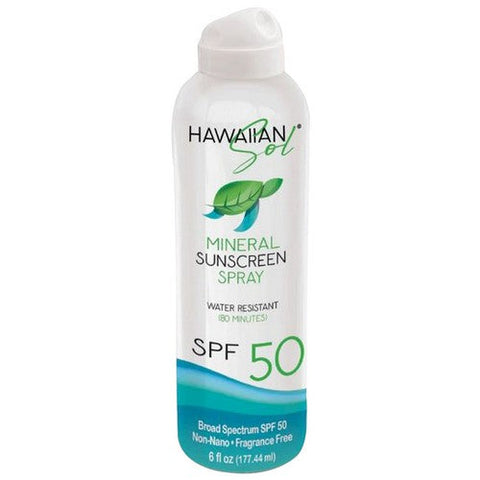 Caribbean Solutions, Mineral Sunscreen Spray SPF 50, 6 Oz Caribbean Solutions