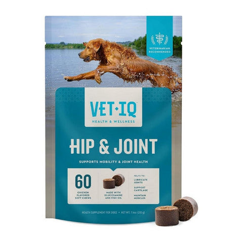 VetIQ, Vetiq Hip & Joint Soft Chew, 60 Count,Chicken VetIQ
