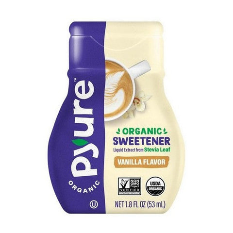 Pyure, Organic Vanilla Liquid Stevia Extract, 1.8 Oz (Case Of 6) Pyure