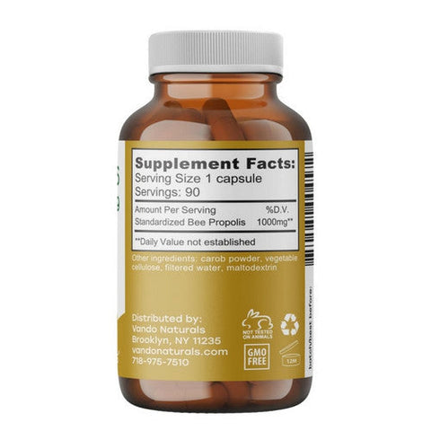 Apihaus, Propolis, 1000 Mg, 90 Capsules Apihaus