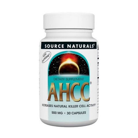 Source Naturals, AHCC with BioPerine, with Bioperine 30 Caps Source Naturals