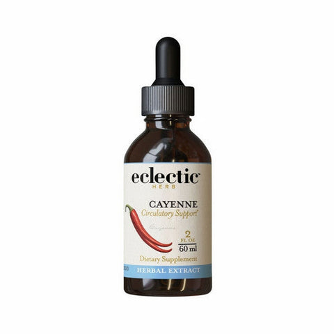 Eclectic Herb, Cayenne, 2 Oz with Alcohol Eclectic Herb