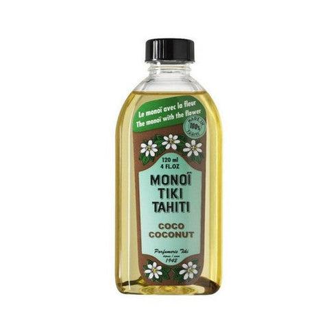Monoi Tiare, Tiki Tahiti Coconut Oil Coconut, NATURAL, 4 OZ Monoi Tiare
