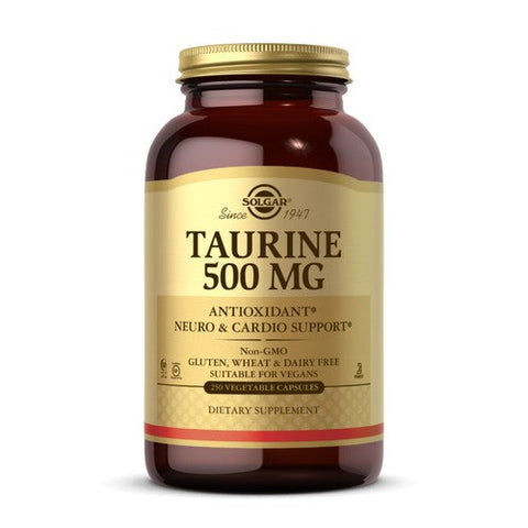 Solgar, Taurine, 500 mg, 250 V Caps Solgar