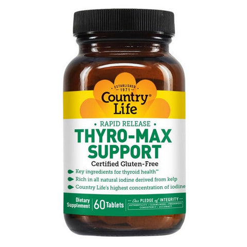 Country Life, Thyro-Max RR, 60 Tabs Country Life